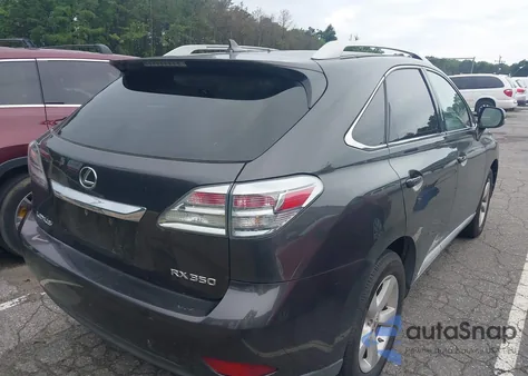 2010 Lexus Rx 350 from USA, damaged, VIN 2T2BK1BA3AC033950